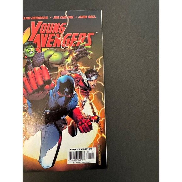 Young Avengers #1 VF/NM; NEWSTAND* 1st appearance of Kate Bishop Patriot Hulking - Picture 8 of 10